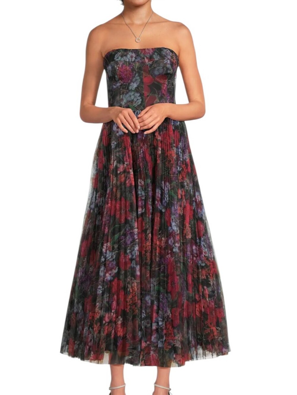 HUTCH Alba Pleated Underwire Strapless Cocktail Dress....Size 14